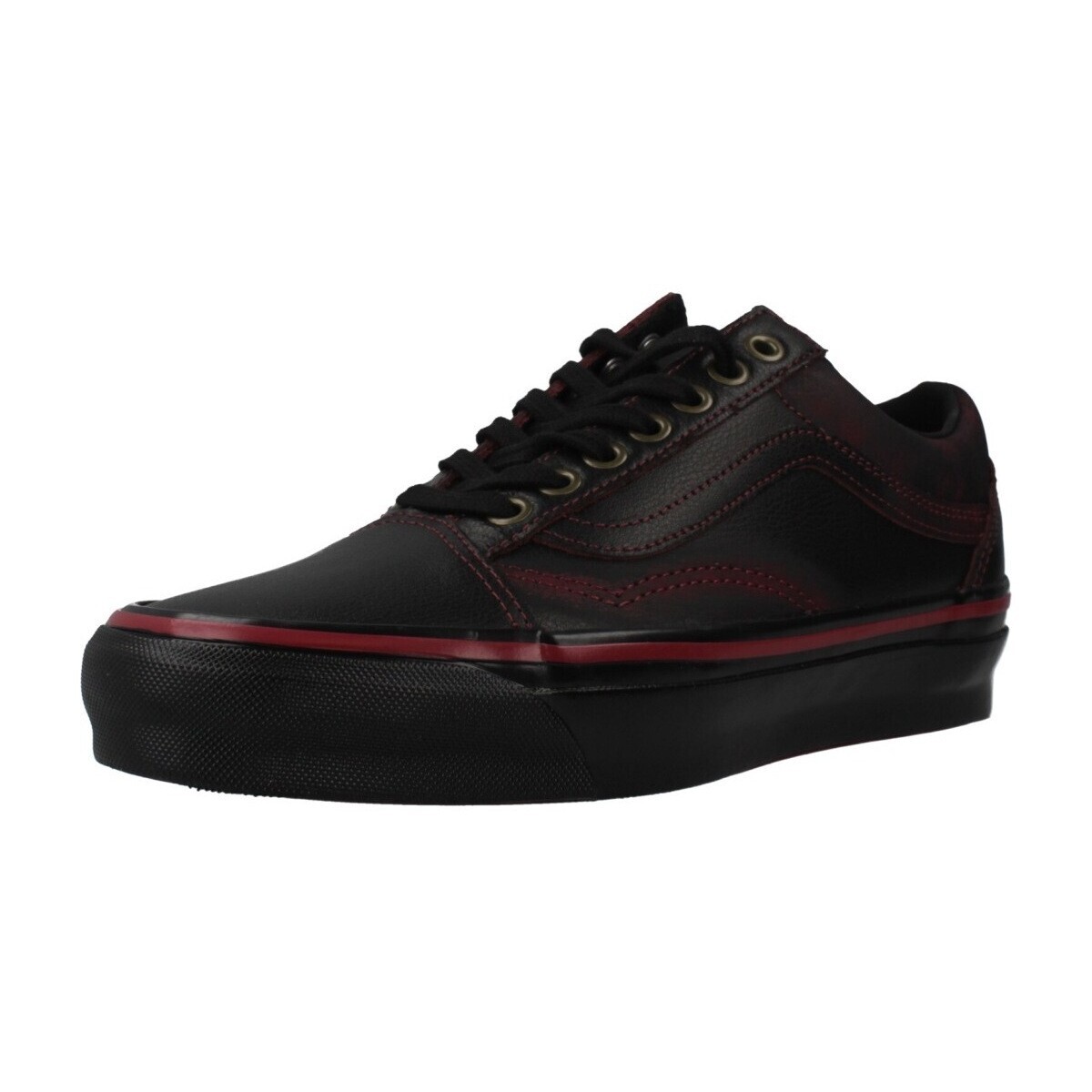 Vans  OLD SKOOL LEATHER  Černá