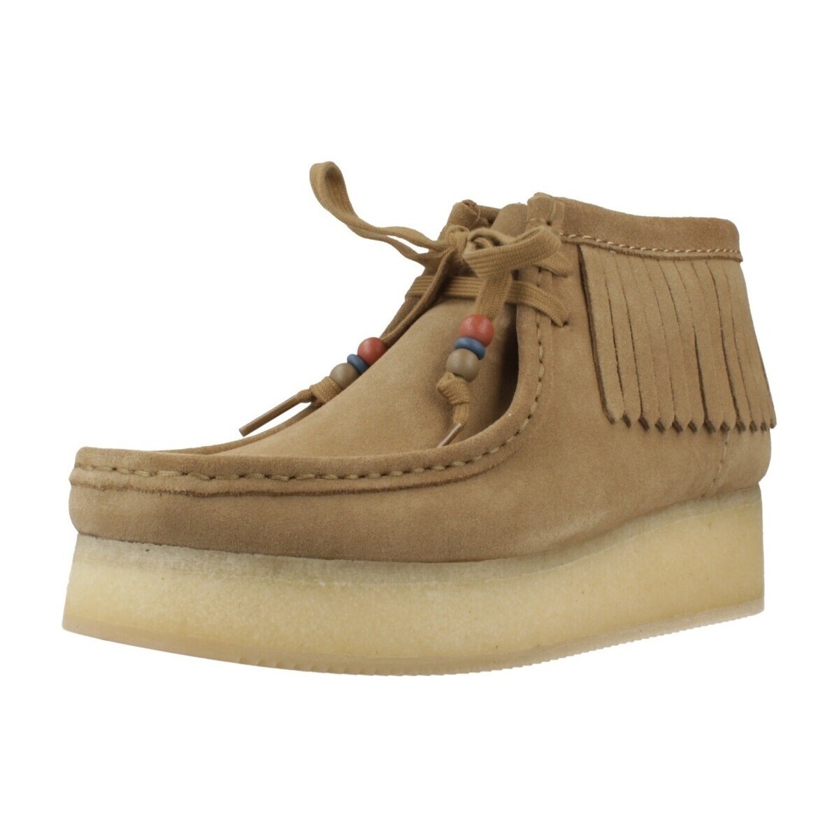 Clarks  WBWEDGE FRINGE  Hnědá
