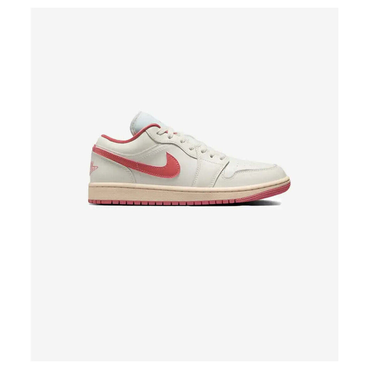 Nike  Jordan 1 Low Sail Guava Ice Pink Salt (Women's)  Bílá
