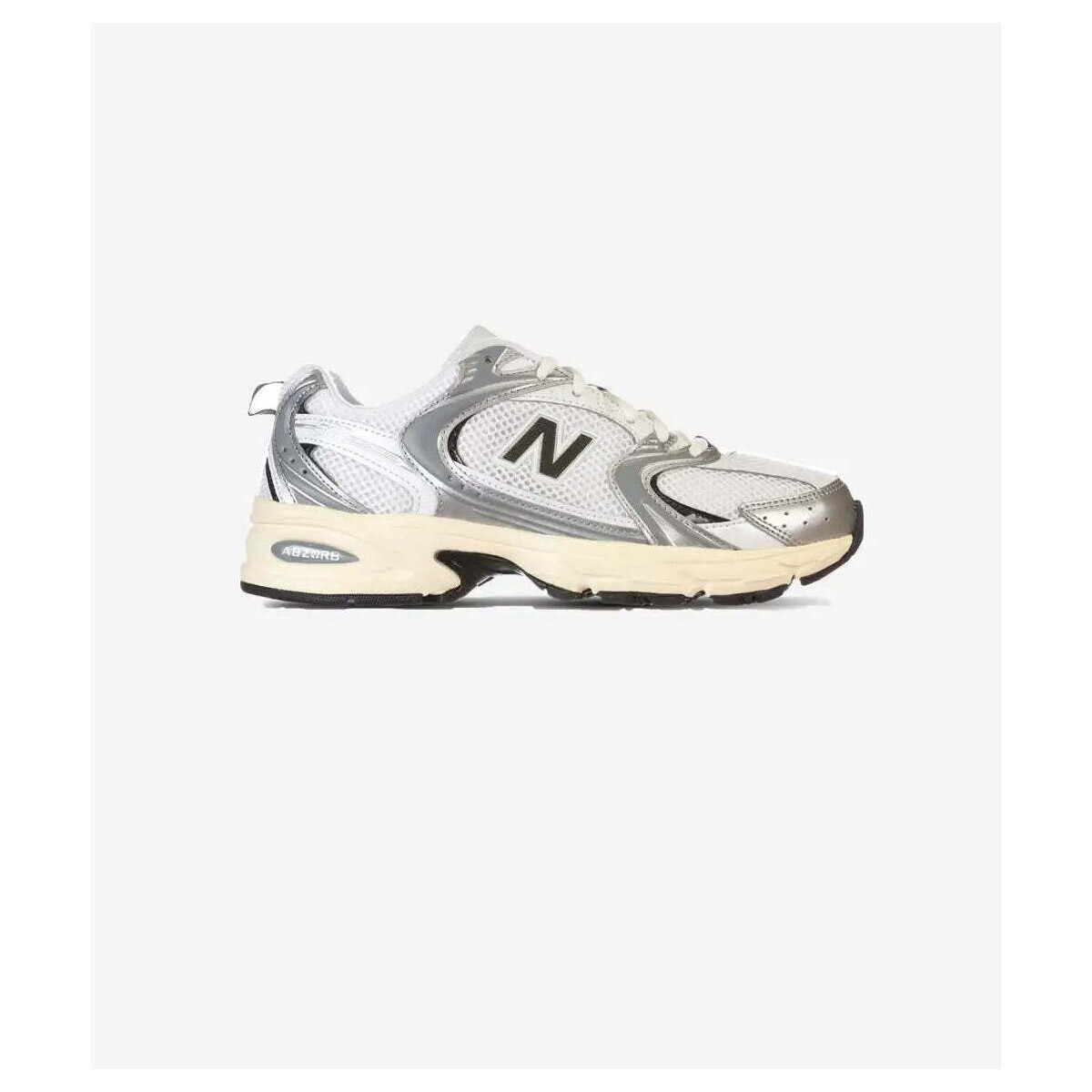 New Balance  530 Silver Metallic Black Cement  Šedá