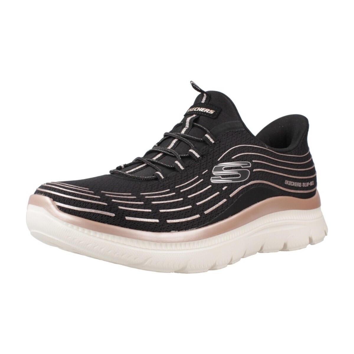 Skechers  PLUS SOFT LUSTER  Černá