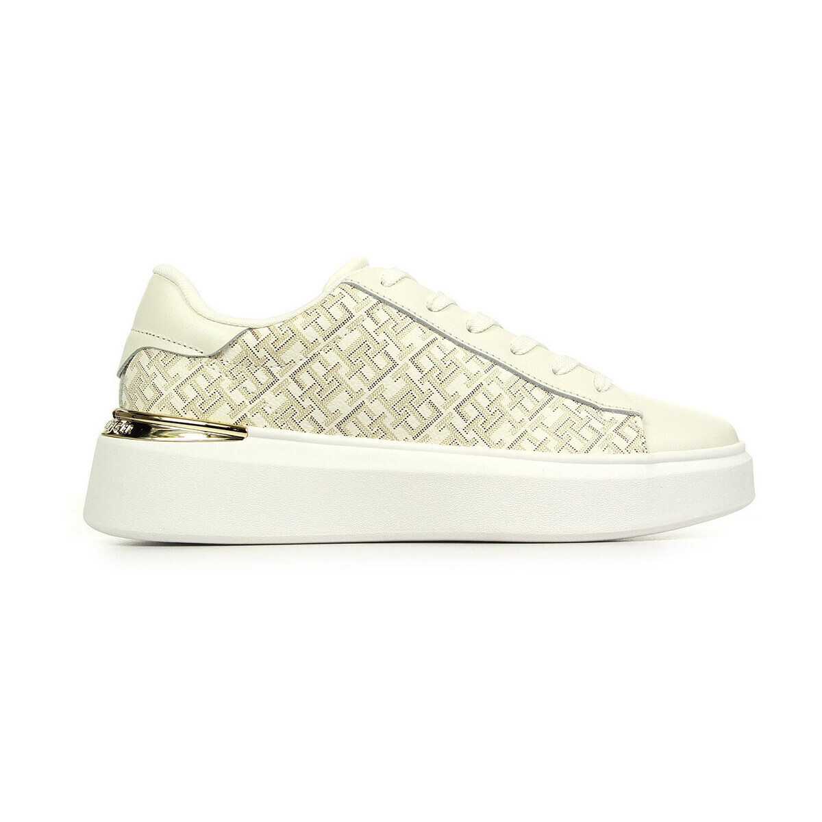 Tommy Hilfiger  Th Monogram Platform Snk  Bílá