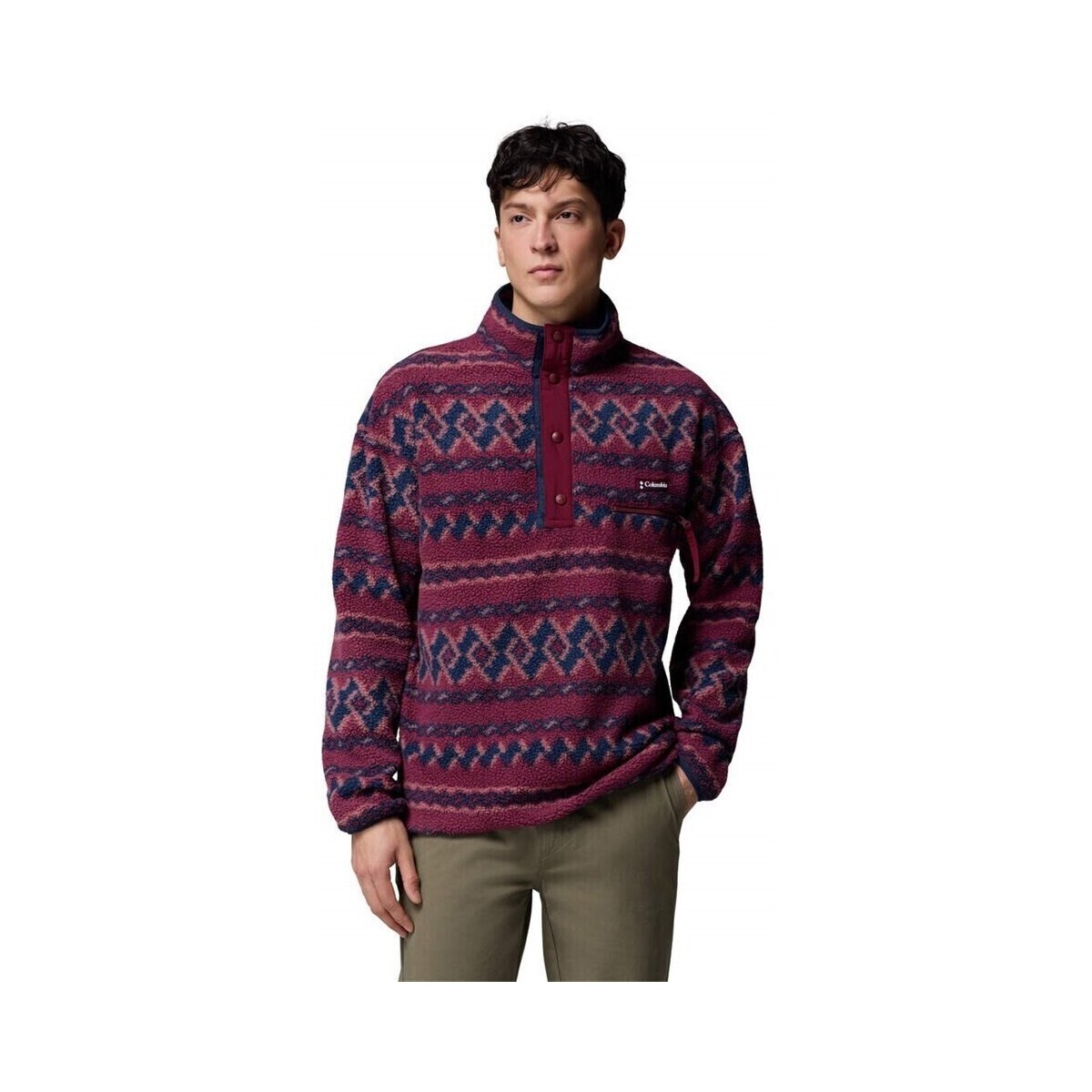 Columbia  Helvetia Ii Rich Wine Knitk  Červená