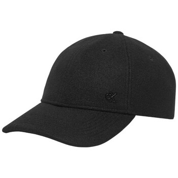 Calvin Klein Jeans  FELT w METAL PLAQUE CAP LV04D5054G  Černá
