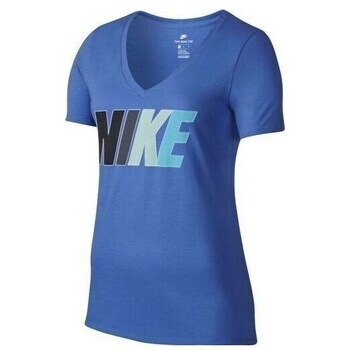 Nike  Teeflavor Burts  Modrá