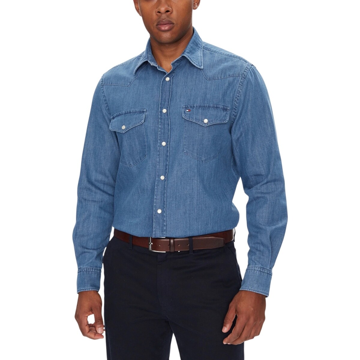 Tommy Hilfiger  LIGHTWEIGHT DENIM WE MW0MW39429  Modrá