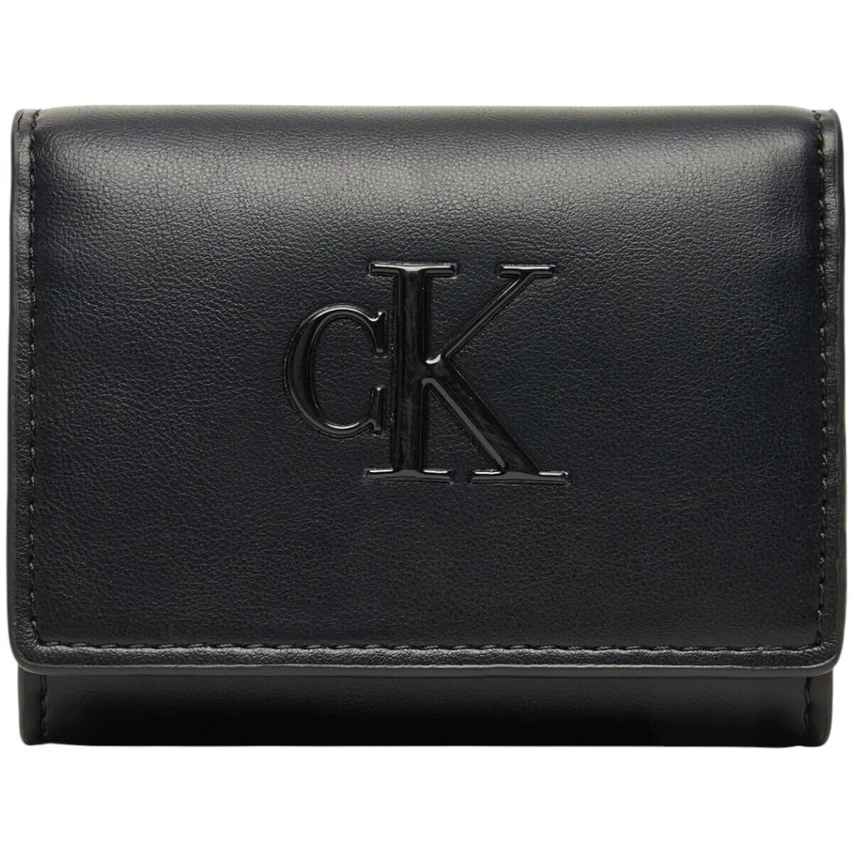 Calvin Klein Jeans  BOLD CK MEDIUM BIFOLD LV04F1047G  Černá