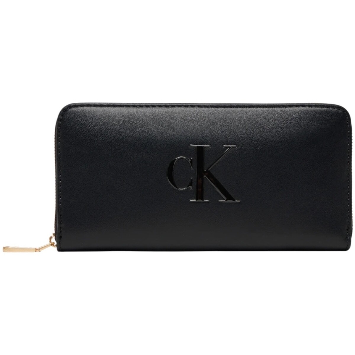 Calvin Klein Jeans  BOLD CK LONG ZIP AROUND LV04F1077G  Černá