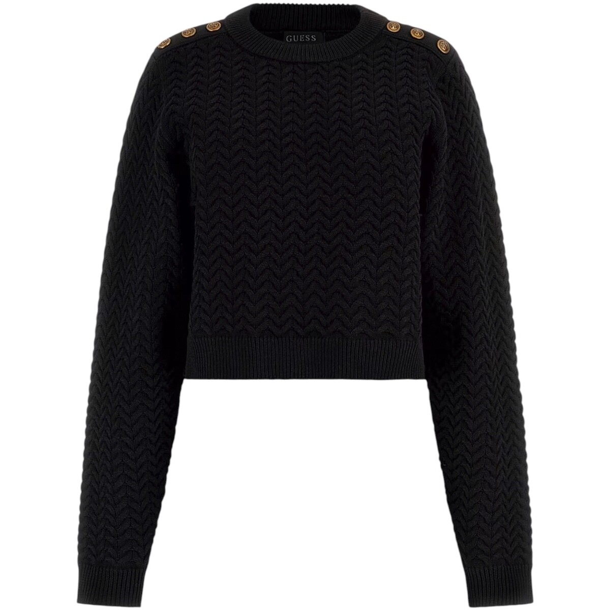 Guess  LS CN LOGO BUTTON REONA SWTR W5BR87 Z3LX2  Černá