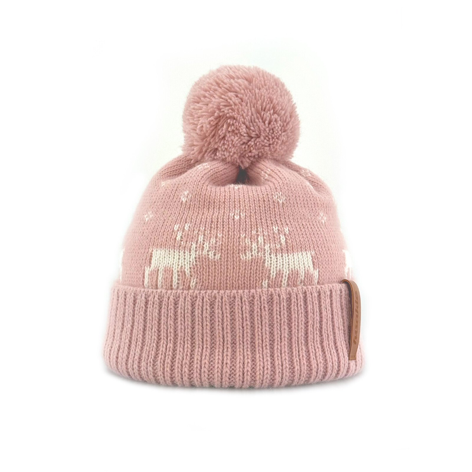 Čepice Sob růžová