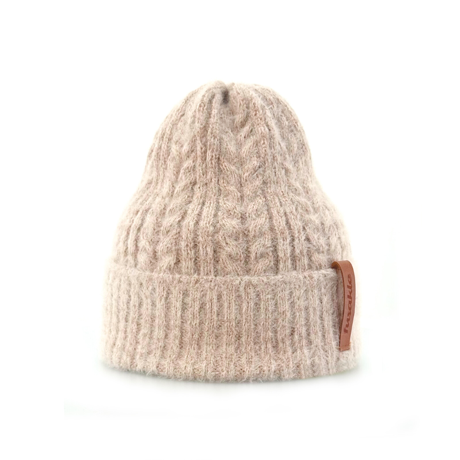 Čepice Merino béžová