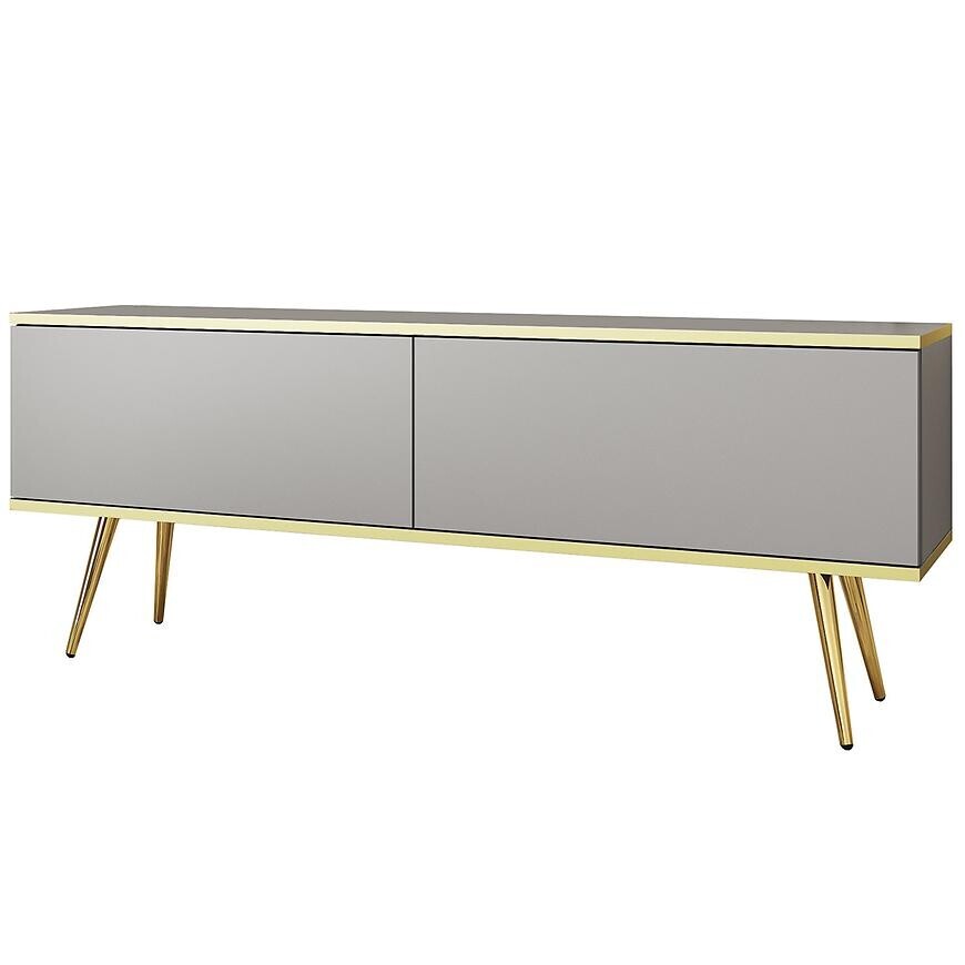 Tv stolek Oro 135 šedá + nohy černé