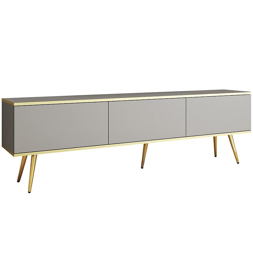 Tv stolek Oro 175 šedá + nohy černé