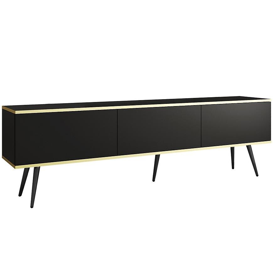 Tv stolek Oro 175 černá + nohy černé