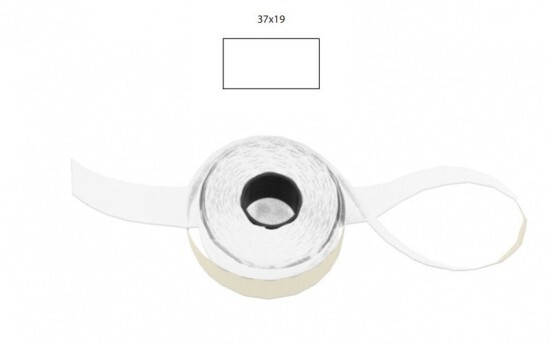 KZK tiskárna Značkovací etikety 37 x 19 mm - bílé