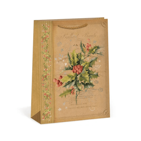 Argus Vánoční dárková taška NATUR - 23,3 x 31,3 cm - 0854-0095