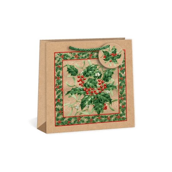 Argus Vánoční dárková taška SQUARE - 24 x 24 cm - 0845-0013