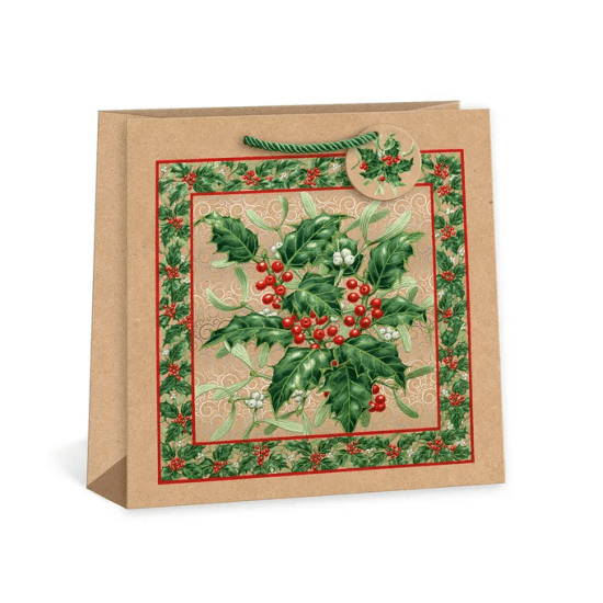 Argus Vánoční dárková taška SQUARE - 38 x 38 cm - 0885-0013