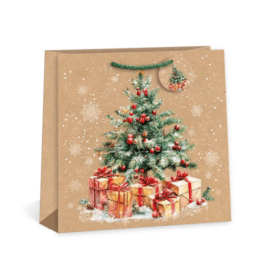 Argus Vánoční dárková taška SQUARE - 38 x 38 cm - 0885-0011