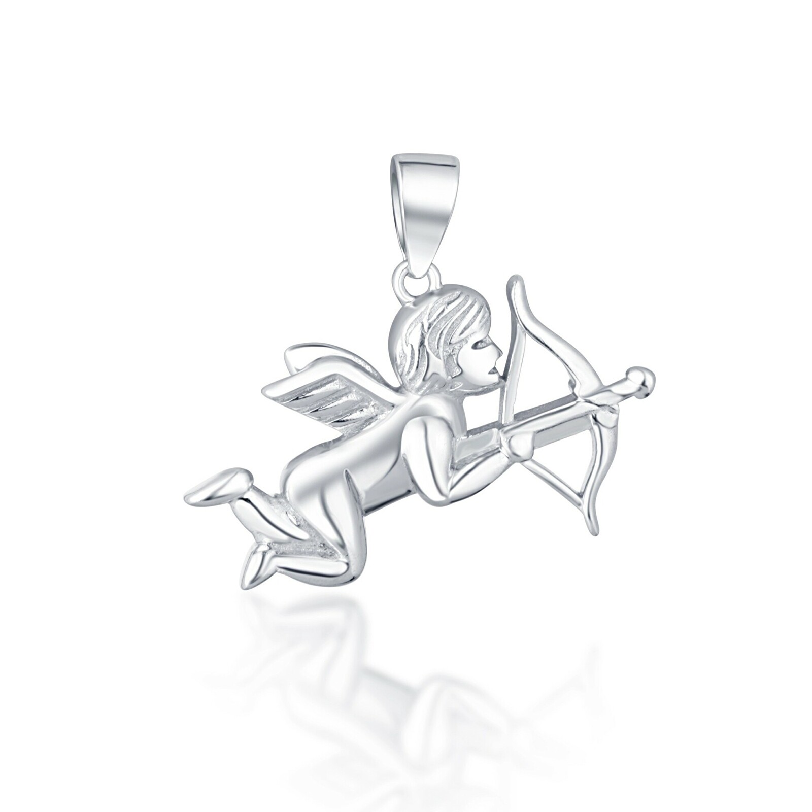 JVD Půvabný stříbrný přívěsek Amor SVLP0357XD50000