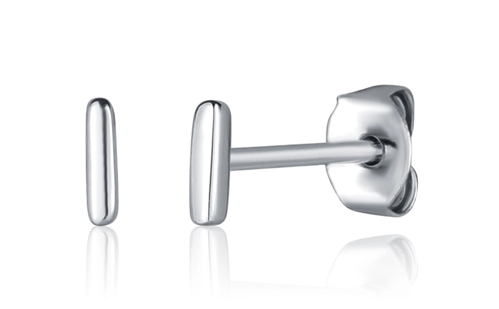 JVD Drobné stříbrné náušnice Tyčinky SVLE2342X610000