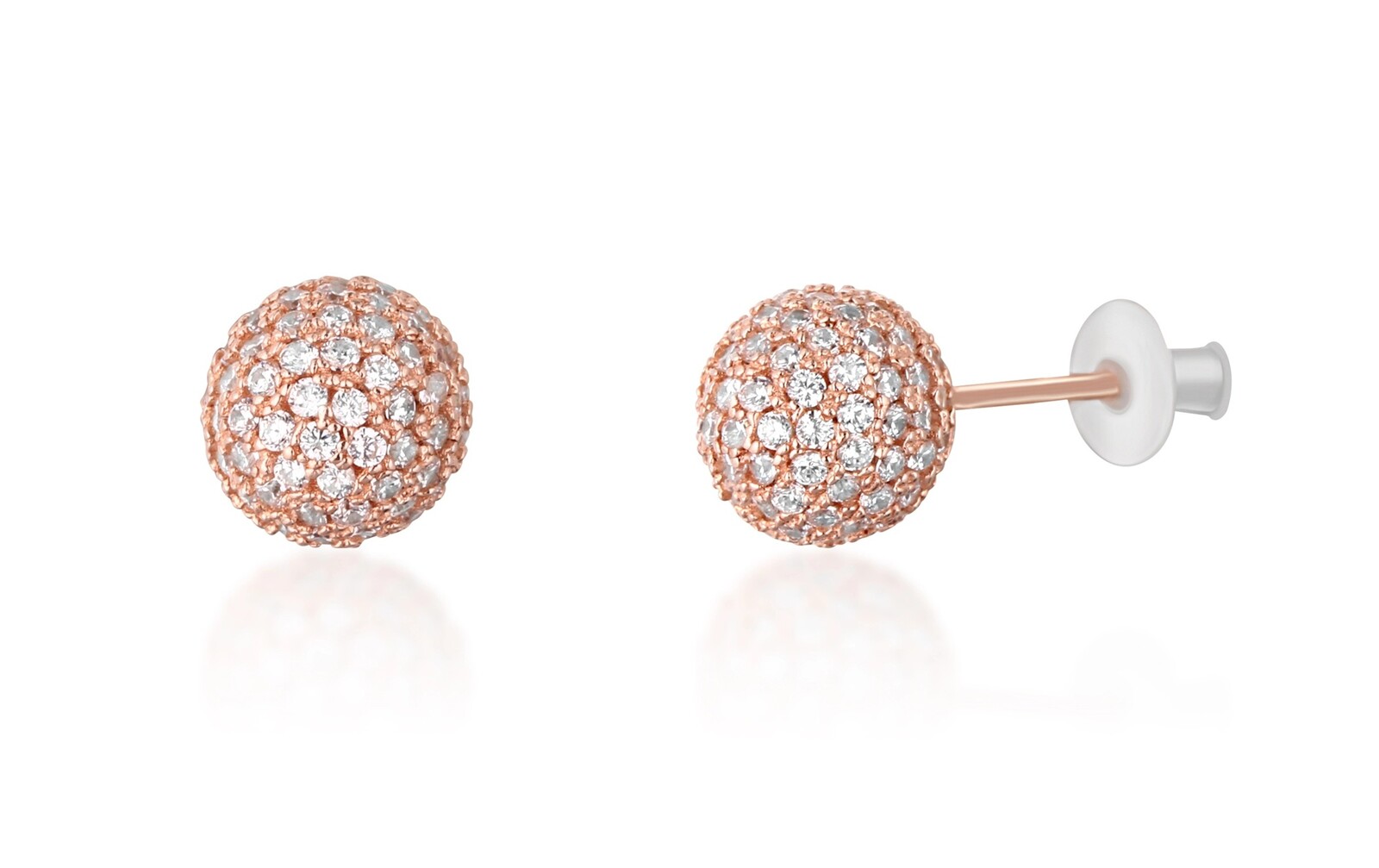 JVD Třpytivé pozlacené náušnice pecky SVLE01095XH2R000