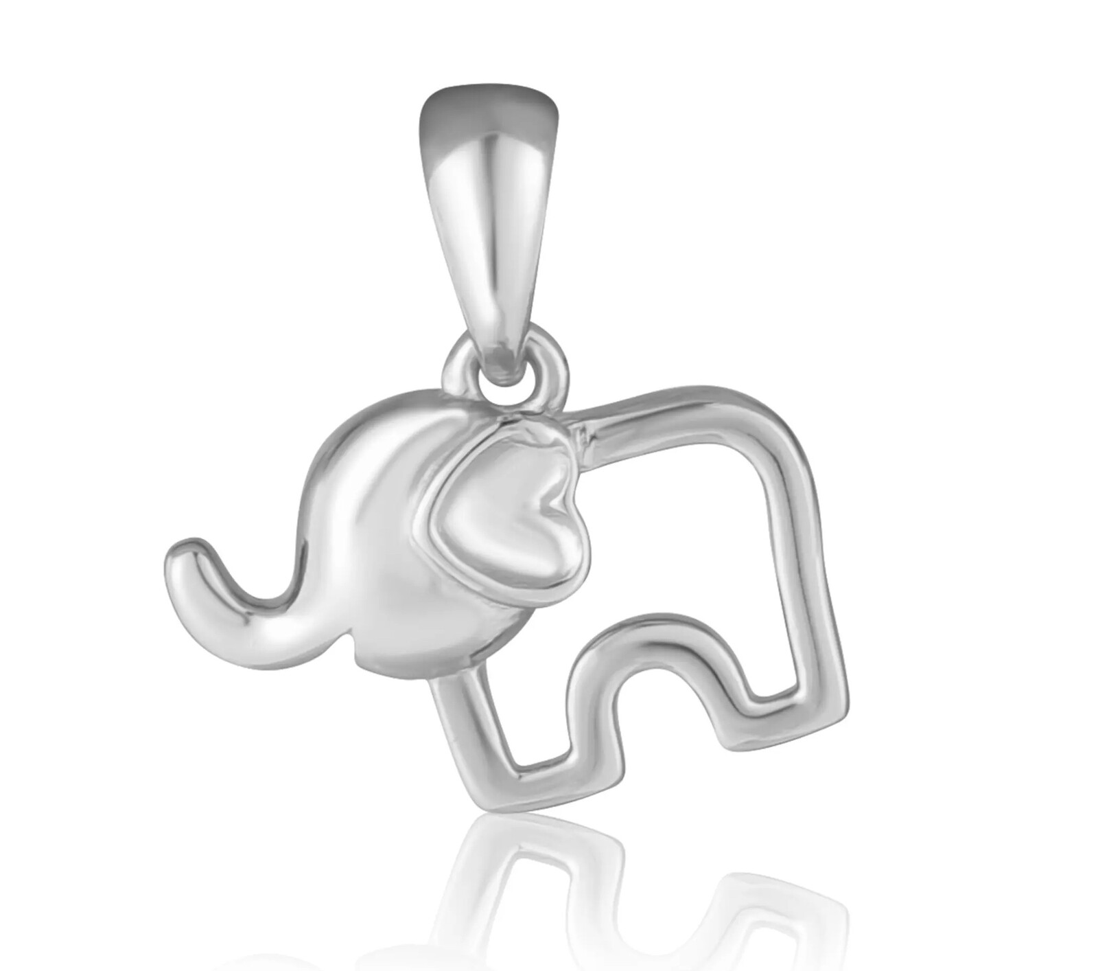 JVD Stříbrný přívěsek Slon SVLP1412XH20000