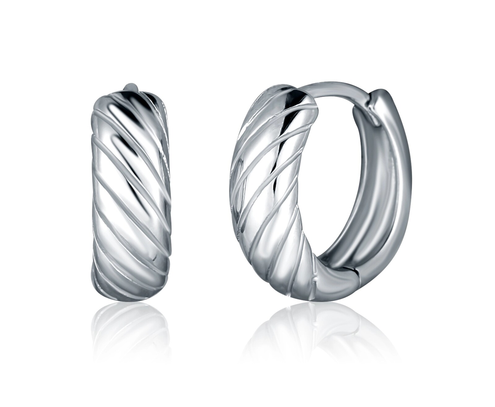 JVD Nadčasové stříbrné kruhy SVLE2742X860000