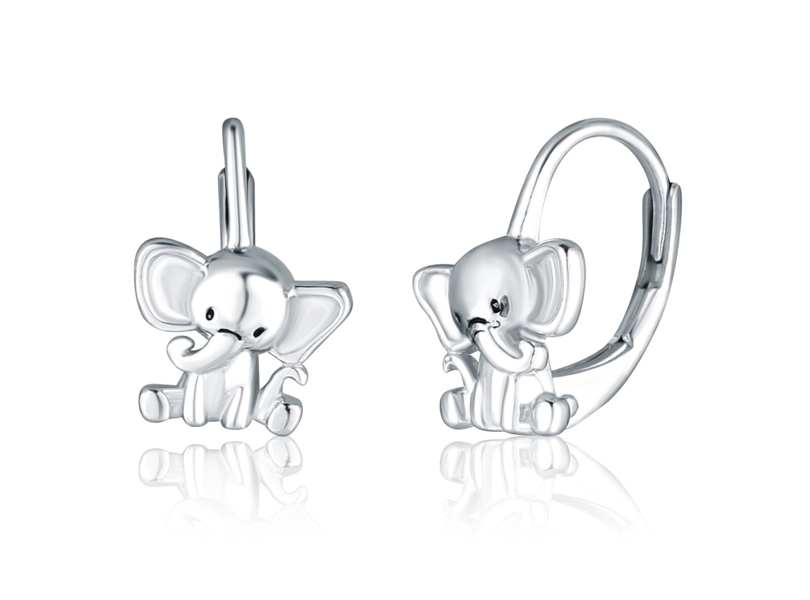 JVD Roztomilé dívčí náušnice Slon SVLE3161XF60000