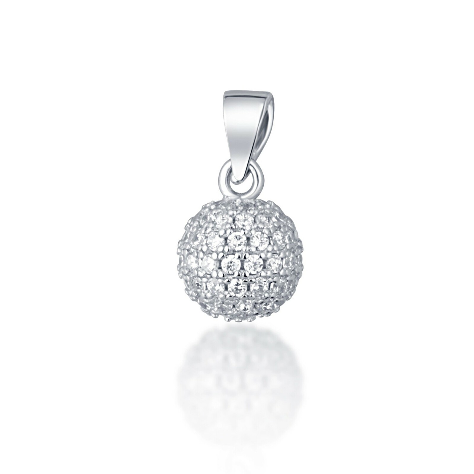 JVD Oslnivý stříbrný přívěsek se zirkony SVLP0172SI3BI00