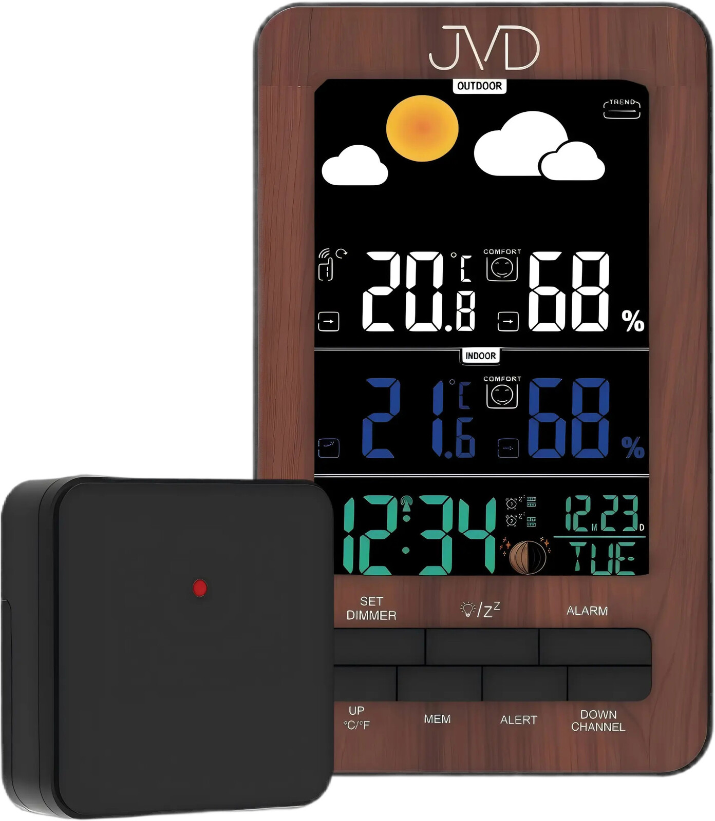 JVD Rádiem řízená meteorologická stanice RB6687.2