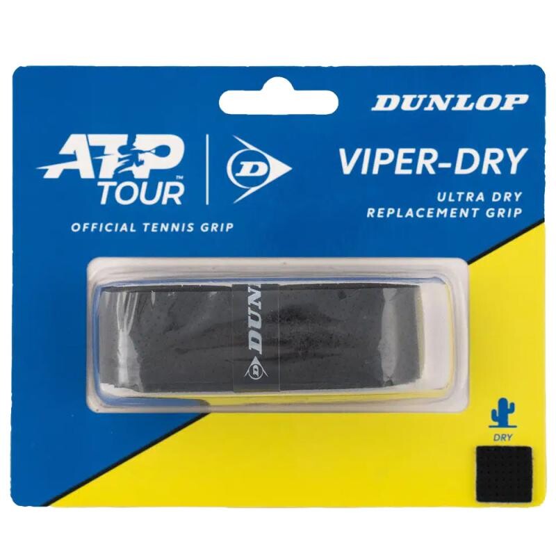Dunlop ATP VIPER-DRY Grip 1,8 mm černá omotávka