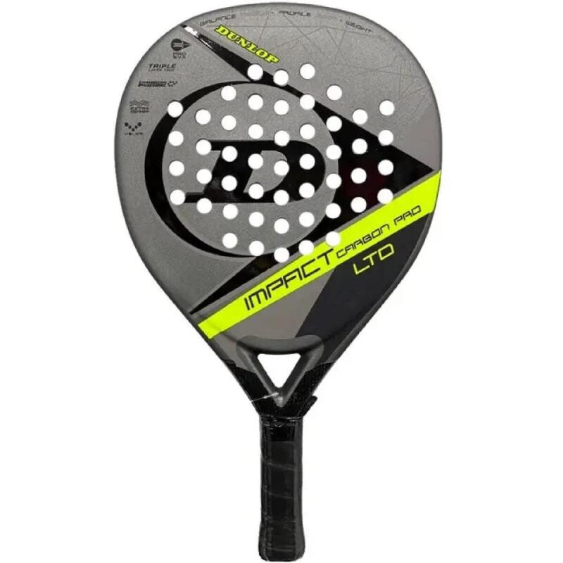 Dunlop Impact Carbon Pro Ltd raketa na padel žlutá