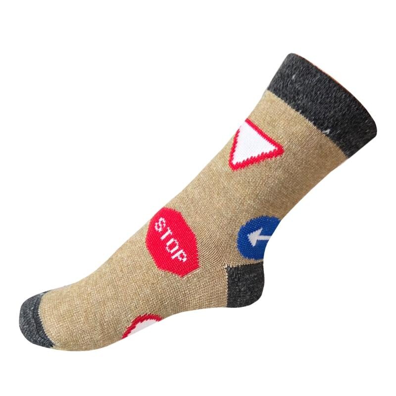 Knebl Hosiery Art.11 Dětské ponožky Knebl - dopravní značky