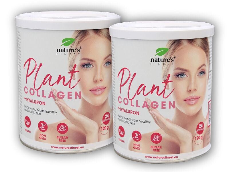Natures Finest 2x Plant Collagen booster + Hyaluron 120g