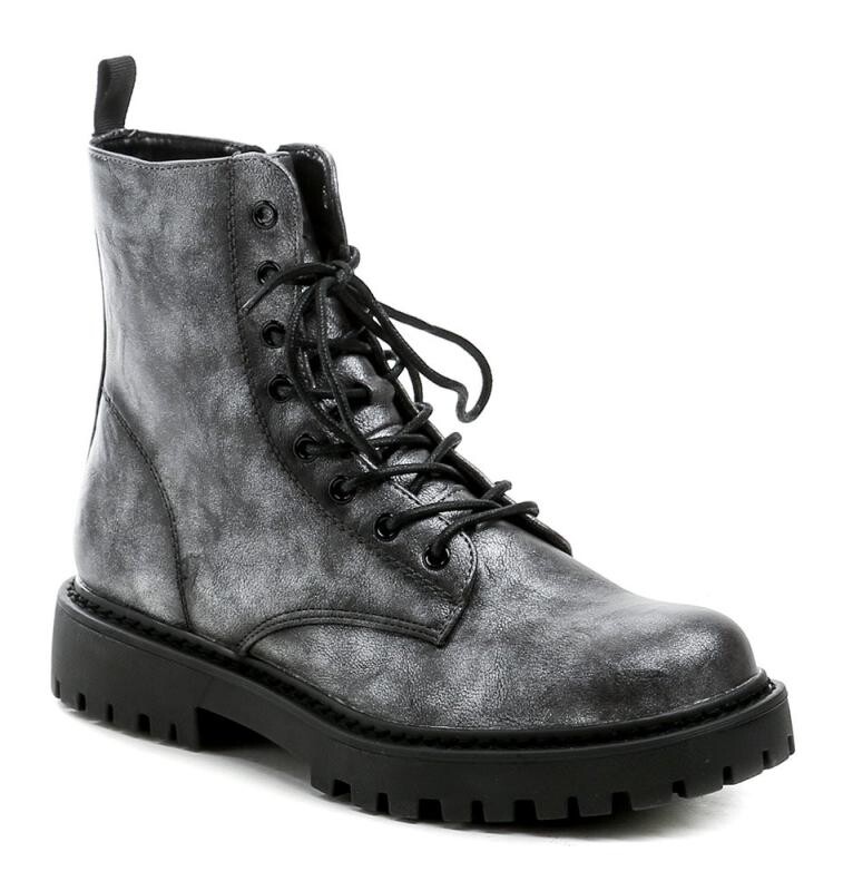 Urban Ladies 8251 šedo stříbrné dámské zimní boty