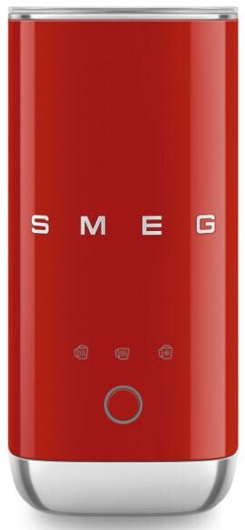 SMEG  napěňovač mléka 50's Retro Style, červená MFF02RDEU
