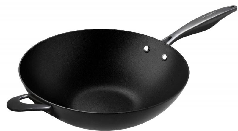 Titanová pánev SCANPAN ProSB+ pánev WOK 32 cm D5002003203