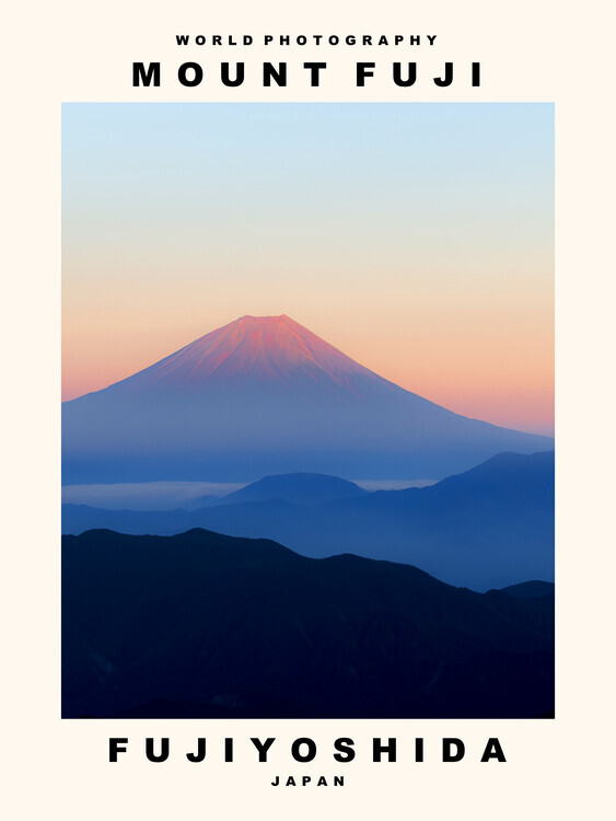 autor Plakát, Obraz - Mount Fuji (Fujiyoshida, Japan), 30 × 40 cm