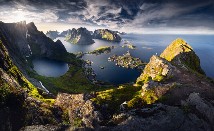 Karol Nienartowicz Plakát, Obraz - Reinebringen, Karol Nienartowicz, 40 × 24.5 cm