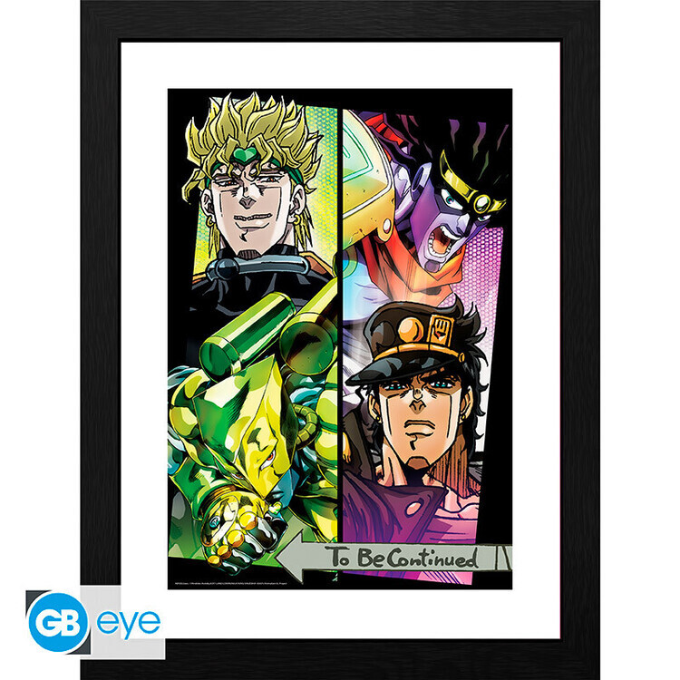 ABY STYLE Obraz na zeď - Jojo's Bizare Adventure - Dio & Jotaro, 30.5 × 40.6 cm