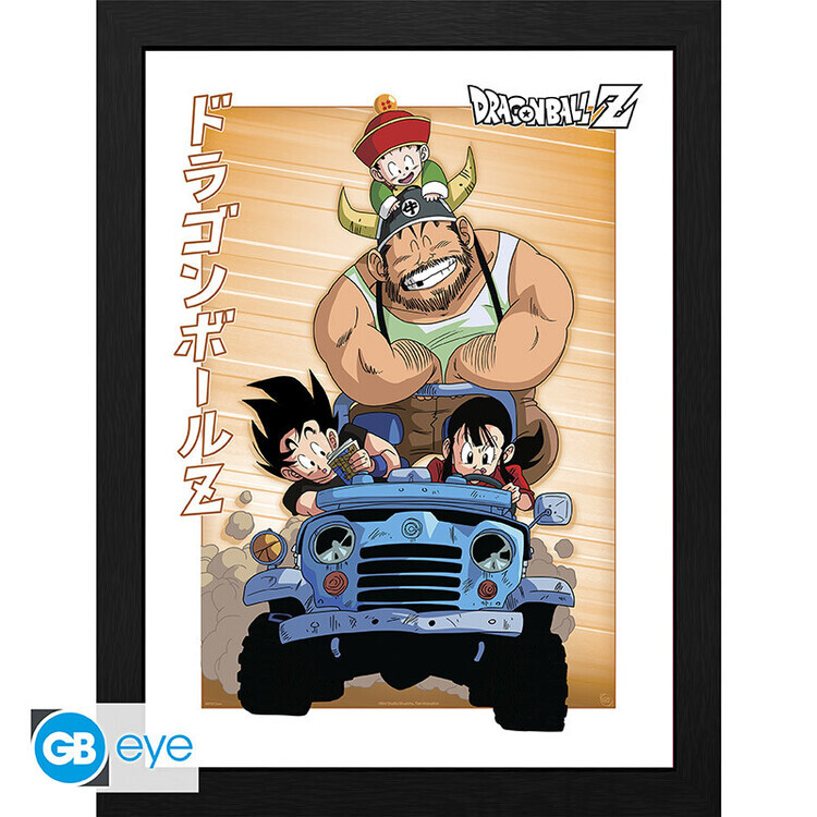 ABY STYLE Obraz na zeď - Dragon Ball - Family Road Trip, 30.5 × 40.6 cm