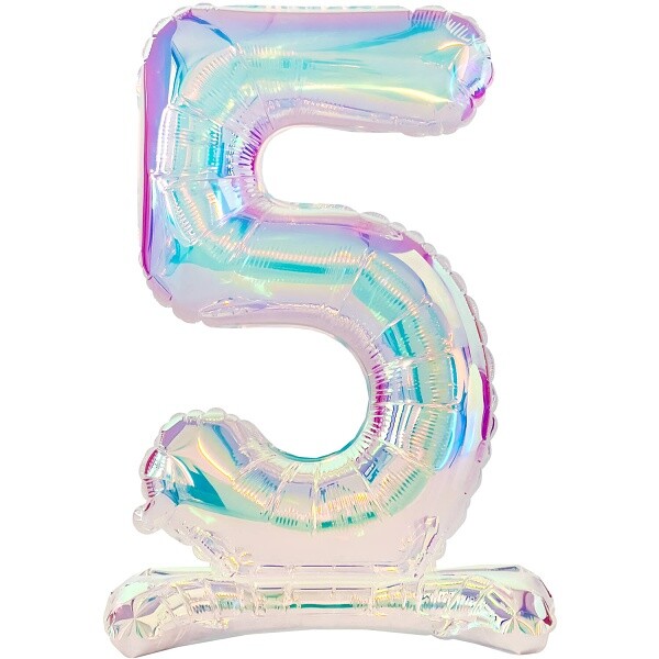 Balónek fóliový stojací číslo 