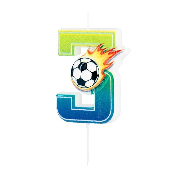 Svíčka dortová Fotbal 