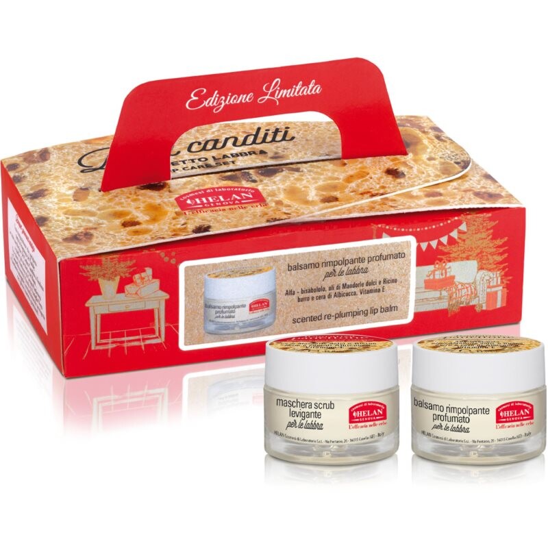 Helan Panettone Lip Care Set dárková sada na rty pro ženy