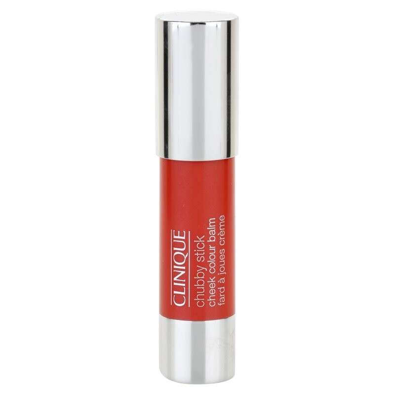 Clinique Chubby Stick Cheek Colour Balm tvářenka v tužce odstín 02 Robust Rhubarb 6 g