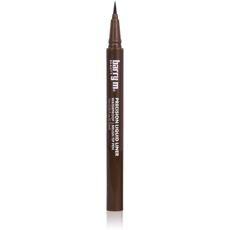 Barry M Precision tekuté oční linky na oči odstín Brown 0.55 ml