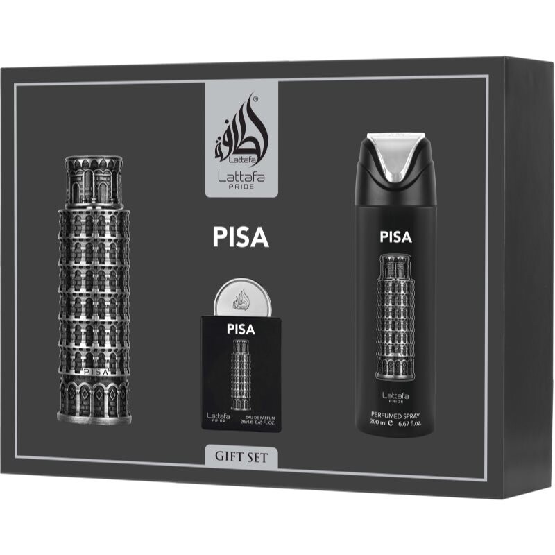 Lattafa Pisa dárková sada pro muže 1 ks