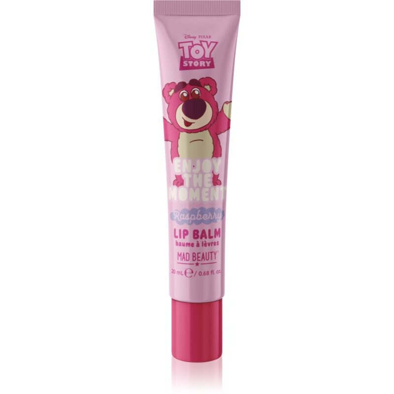 Mad Beauty Toy Story balzám na rty vůně Raspberry 10 ml
