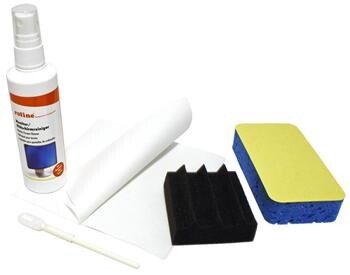 Roline PC čistící sada, 125ml roztok (rozprašovač), 4x utěrka, houbička, tyčinka